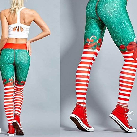 Super Fun & Comfortable Holiday Season Leggings - Picture 2 of 7